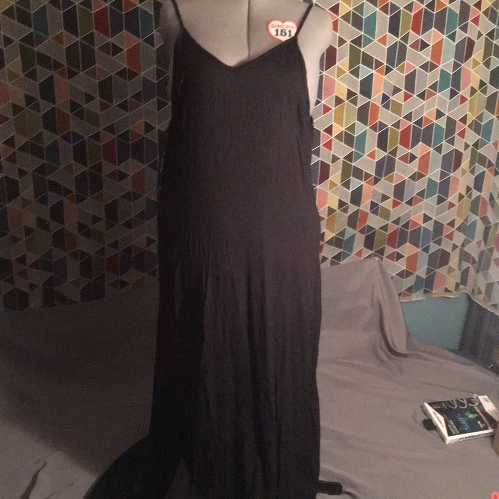 Boho Me Beach Cover up Black dress 1X/2X